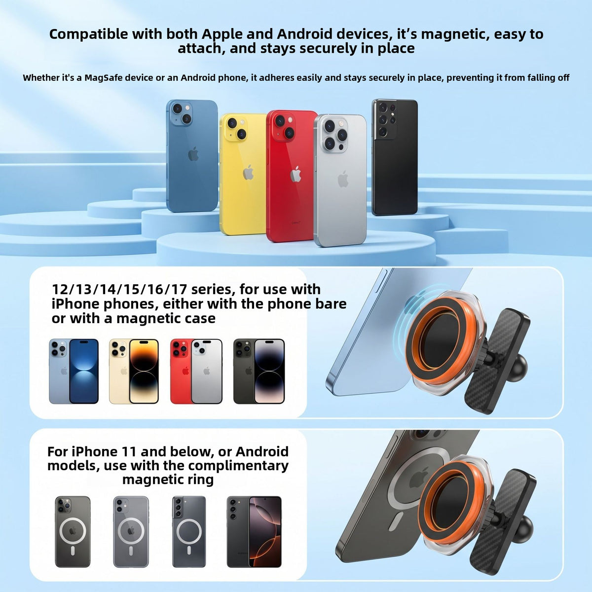 MagGrip Pro – Magnetic Gym Phone Mount